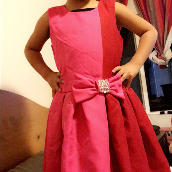 Pink bow dress - Picture 2 of 2